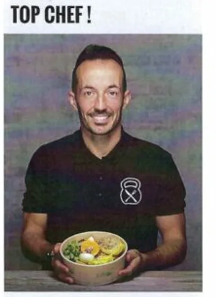 Portrait de Nicolas dans L’Écho du Lirou, rubrique Top Chef