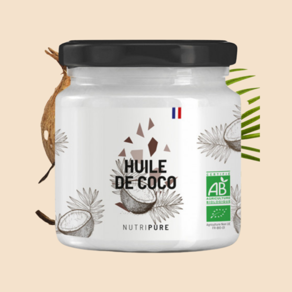 Huile de coco  bio Nutripure(400ml)