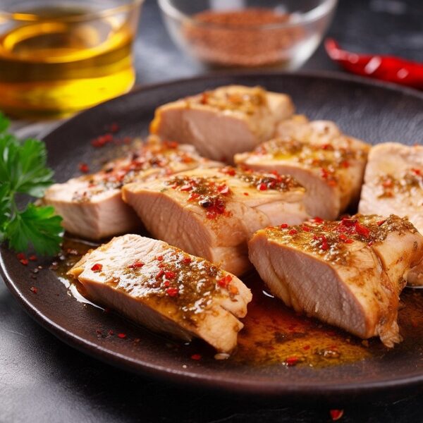 Tendre escalope de dinde aux chanterelles