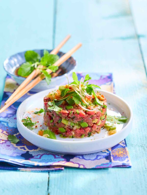 Tartare de bœuf traditionnel(5%MG)