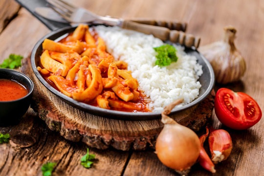 Fondant de seiche à l’Armoricaine