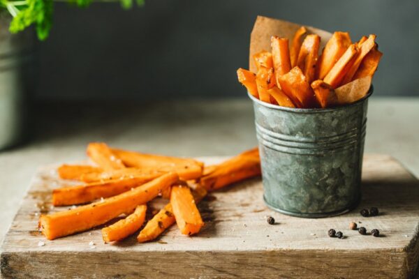 Frites de patates douces (au four)