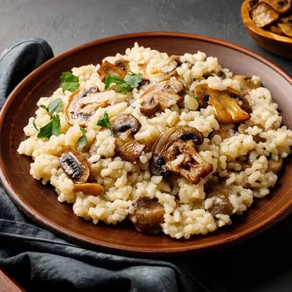 Risotto crémeux au parmesan