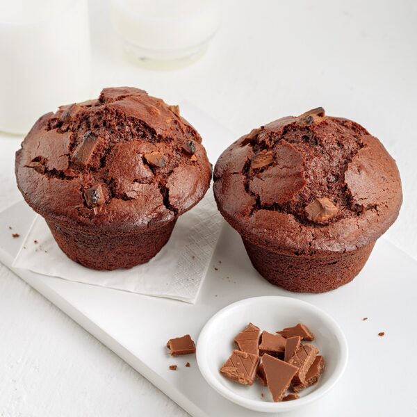 Gros muffin au chocolat